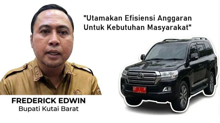 Pengadaan Mobil Baru Ditolak sejak Awal, Bupati Kubar Utamakan Efisiensi Anggaran