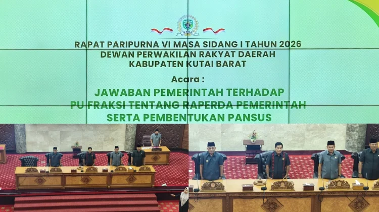 DPRD Kubar Bentuk Dua Pansus Bahas 12 Raperda