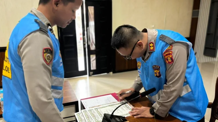 Polres Kubar Gelar Penandatanganan Fakta Integritas Penerimaan Polri 2026