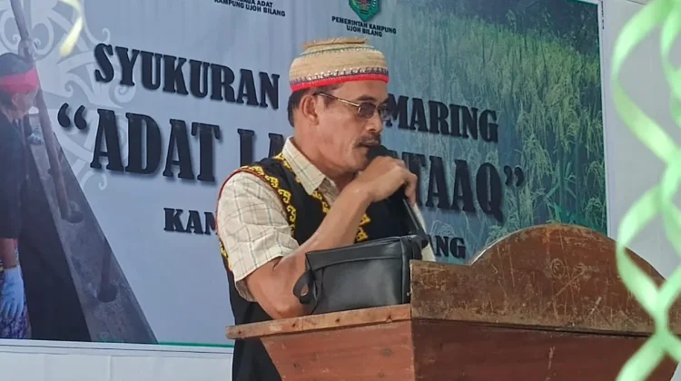 Masyarakat Adat Ujoh Bilang Gelar Ritual Laliq Ataq Pelestari Budaya Leluhur