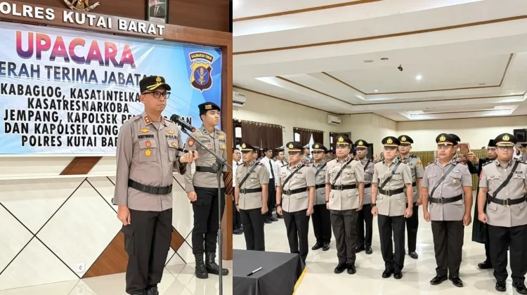 Polres Kubar Rotasi 11 Pejabat, Kasat Intel dan Narkoba Dimutasi ke Polda Kaltim