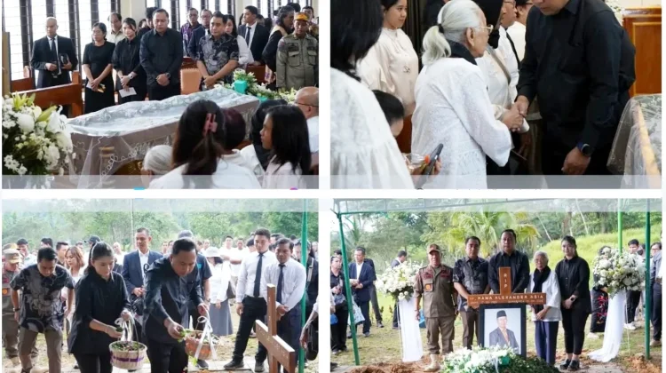 Bupati Kutai Barat Iringi Pemakaman Sang Pionir Rama Alexander Asia