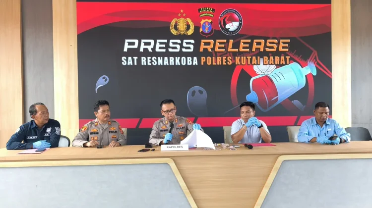 Polres Kubar Ungkap 14 Kasus Narkoba dengan 19 Tersangka