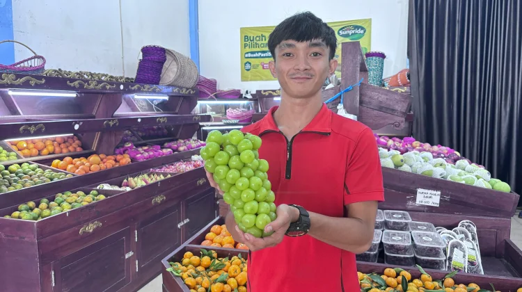 Penjualan Buah di Kubar Stabil, Pedagang Hadapi Tantangan Harga