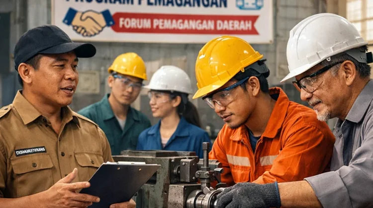 Melalui Forum Pemagangan, Disnakertrans Kubar Dorong Peluang Kerja Lebih Nyata