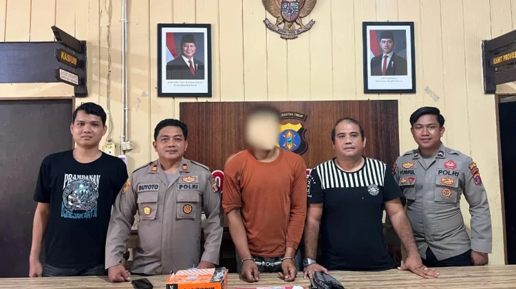 Pengedar Sabu Diamankan Polsek Jempang, Total 15 Kasus Narkoba Terungkap di Kubar