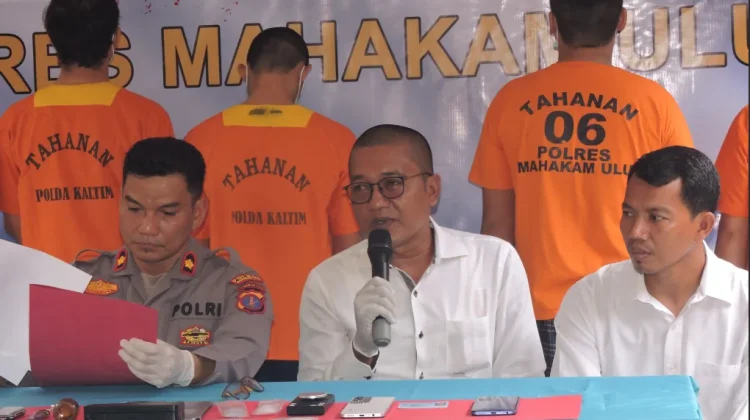 Enam Tersangka Sabu Mahulu Berasal dari Jaringan Berbeda
