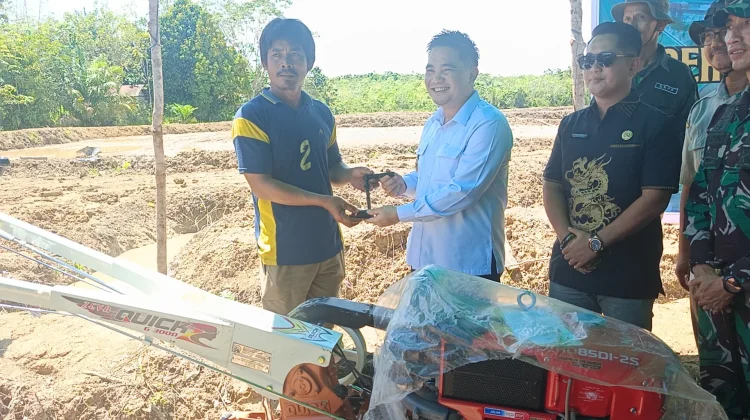 Alsintan Dari Pemerintah Pusat, Dorong Produktifitas Hasil Panen di Mahulu