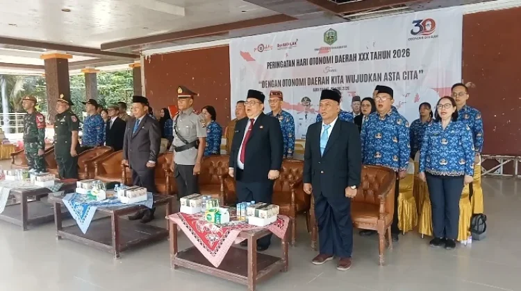 Peringatan Otonomi Daerah Dorong Kemajuan dan Kesejahteraan Warga Mahulu