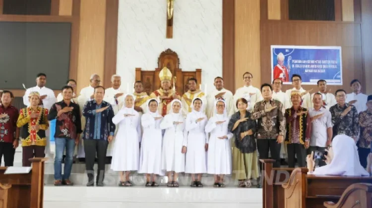 Paskah Jadi Momentum Pembaruan Hidup Bersama di Mahulu