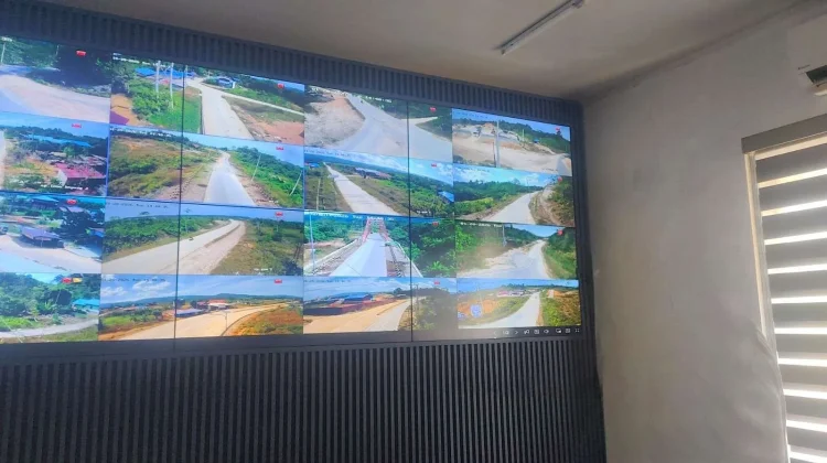 Dishub Mahulu Pantau Lalu Lintas lewat 10 Titik CCTV