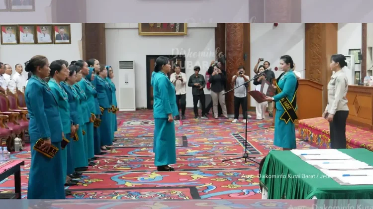 Bunda Literasi Kecamatan se-Kubar Resmi Dikukuhkan