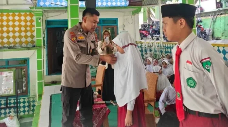 Sat Binmas Polres Kukar Edukasi Cegah Bullying di Sekolah