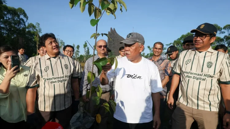 Otorita IKN Tanam 700 Pohon, Perkuat Gaya Hidup Hijau