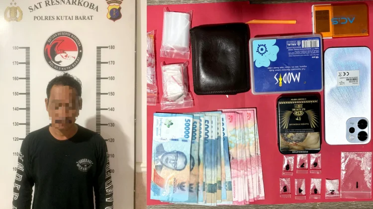 Polres Kubar Ungkap Peredaran Sabu di Melak, Satu Tersangka Diamankan