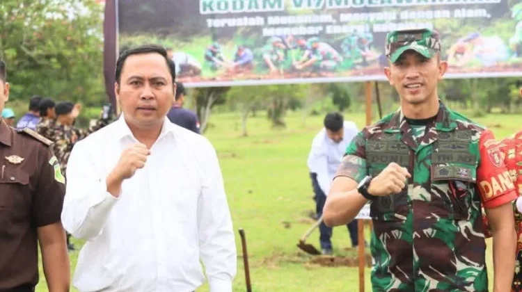 Penghijauan Sendawar Tanam Ribuan Pohon Hadapi Perubahan Iklim