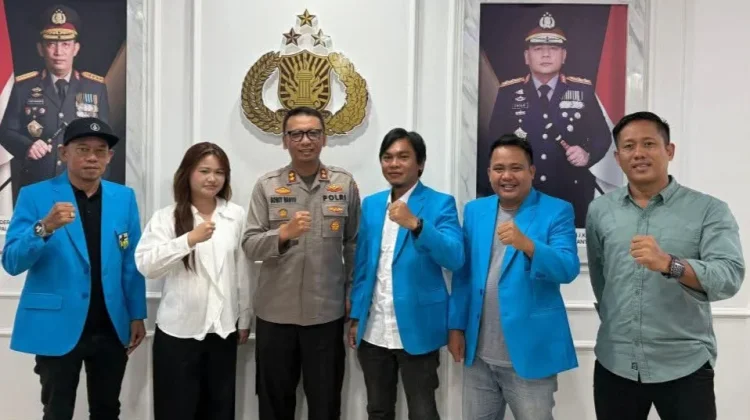 DPD KNPI Jalin Silaturahmi dengan Kapolres Kubar