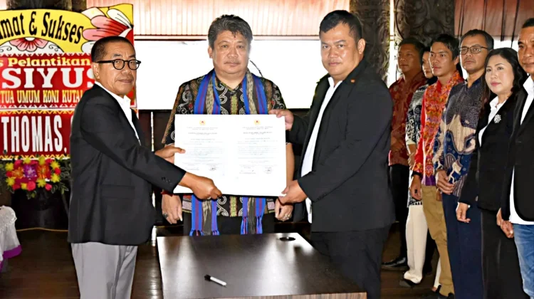Resmi Dilantik, Pengurus KONI Kubar Langsung Bersiap Hadapi Porprov Kaltim 2026