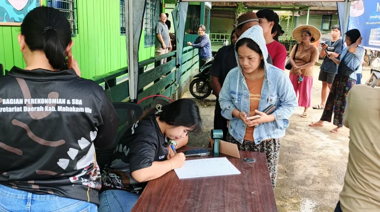 Gerakan Pangan Murah Jangkau Seluruh Kecamatan Mahulu Secara Bergilir