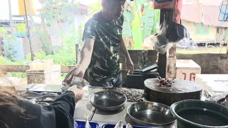 Harga Ikan Laut di Kubar Fluktuatif