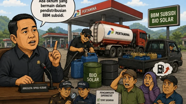 DPRD Kubar Soroti Dugaan Oknum Bermain dalam Pendistribusian BBM Subsidi