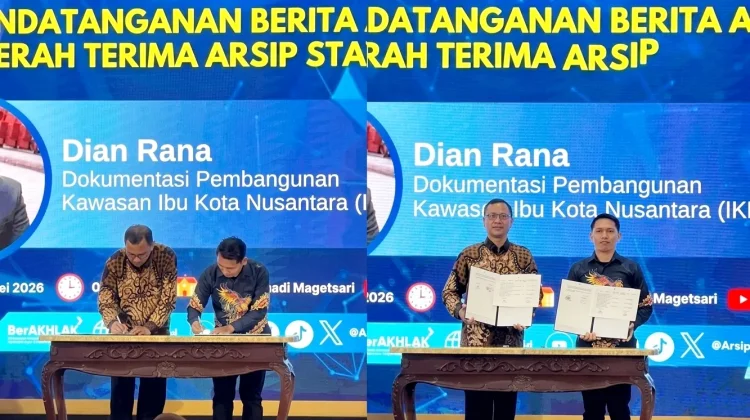 ANRI Tetapkan Dokumentasi Pembangunan IKN Karya Dian Rana Jadi Arsip Nasional