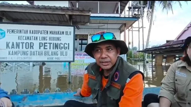 BPBD Mahulu Salurkan Bantuan Banjir di Tiga Kampung