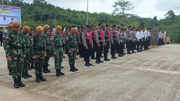 Polres Mahulu Siagakan 148 Personel Amankan Piltikam Serentak