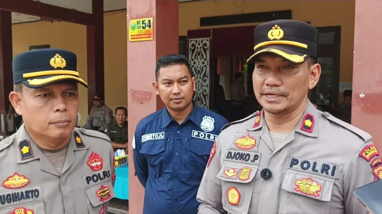 Polres Mahulu Kawal Ketat Distribusi Logistik Pemilihan Petinggi Serentak