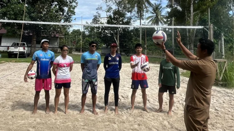 Kutai Barat Target Juara Umum Voli Pantai di Porprov Kaltim 2026