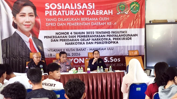 Kutai Barat Peringkat Empat Daerah Rawan Narkoba di Kaltim