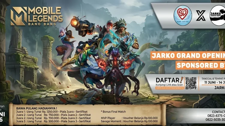 Dukung Talenta Lokal, Jarko Organizer Gelar Turnamen Mobile Legends di Kutai Barat