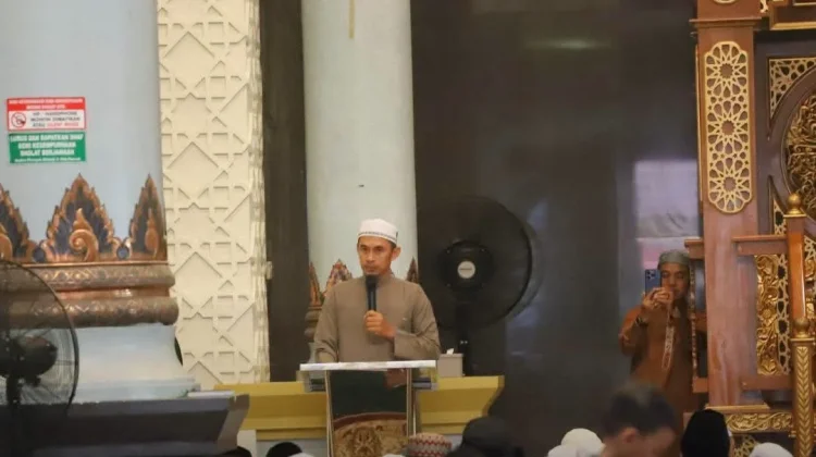Masjid Baiturrahim Kutai Barat Terima Kurban Presiden Prabowo