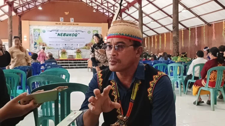 Ritual Nebukoq Ujoh Bilang Jadi Agenda Tahunan Syukuran Panen di Mahulu