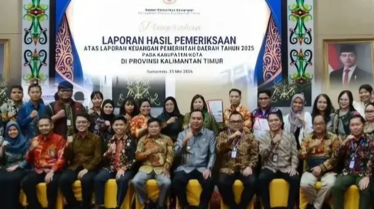 Frederick Edwin Apresiasi OPD dan Tim BPK atas Raihan WTP Pemkab Kubar