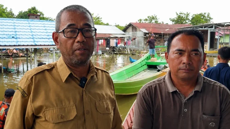 Warga Muara Beloan Harapkan Lahan Pemakaman yang Aman saat Banjir