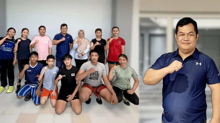 Kunjungan Ketua KONI Jadi Suntikan Motivasi Bagi Atlet Gulat Kubar di Samarinda