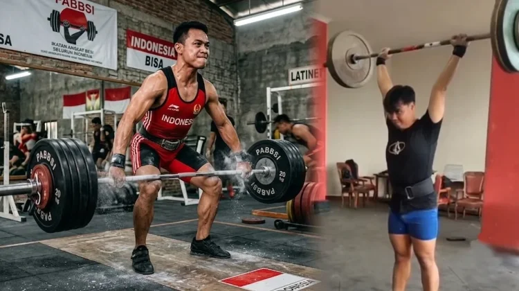 Jelang Porprov, Atlet Angkat Besi Kubar Latihan Empat Kali Sepekan