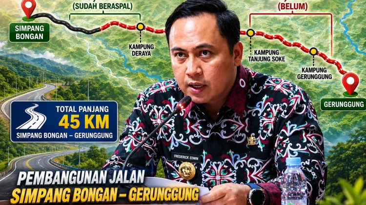 Lebih dari 700 Warga Segera Nikmati Dampak Pembangunan Jalan di Kecamatan Bongan