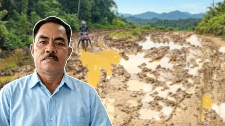 Akibat Jalan Rusak, Dua Warga Deraya Kutai Barat Meninggal saat Cari Pertolongan