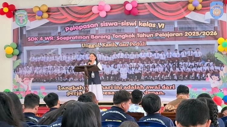 SDK 4 WR Soepratman Lepas Siswa Kelas VI, Kelulusan 100 Persen