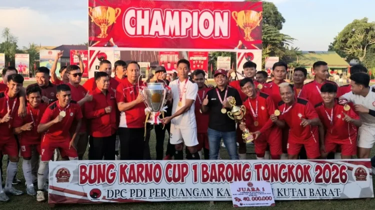 Bung Karno Cup di Kubar Sukses Padukan Semangat Olahraga dan Nilai Kebangsaan