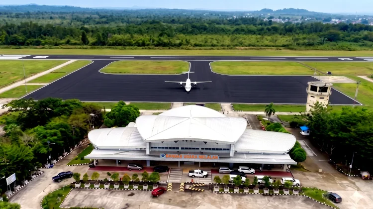 Landasan Pacu Bandara Melalan Belum Ideal, Penumpang dari Kubar Dibatasi 65 Orang