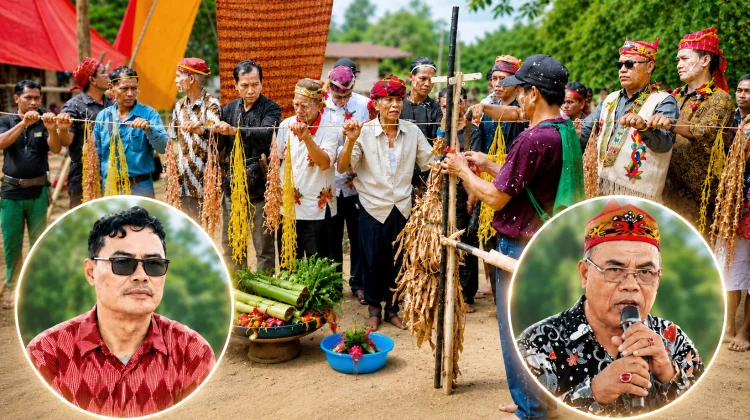 Masyarakat Adat Intu Lingau Bersatu di tengah HGU yang Merampas ‘Dapur Rakyat’