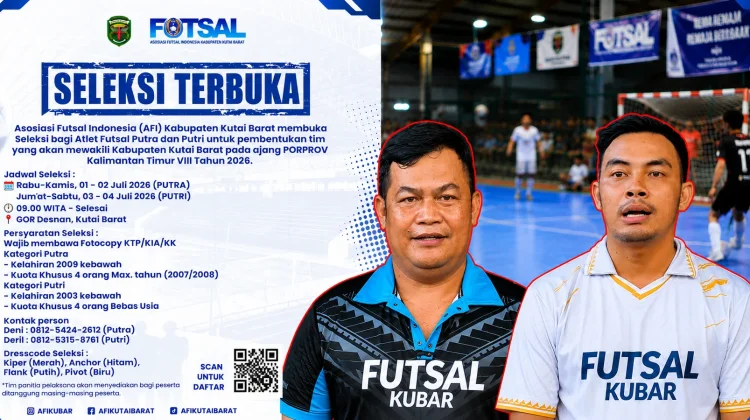 Berburu Emas di Porprov Kaltim, AFI Kutai Barat Gelar Seleksi Terbuka Awal Juli