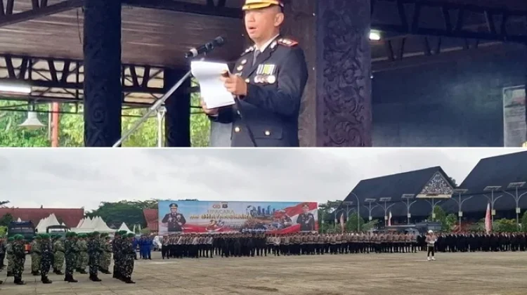 Polres Kutai Barat Peringati Hari Bhayangkara ke-80