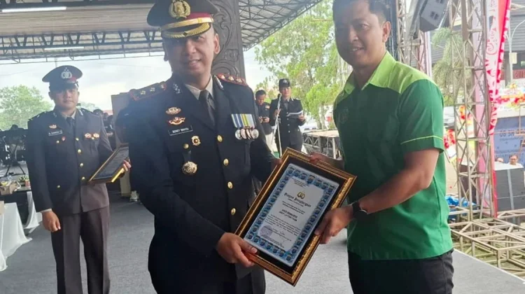 Layung Farm Terima Penghargaan dari Polres Kutai Barat pada HUT Bhayangkara