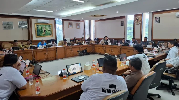 DPRD dan KONI Kubar Bahas Persiapan menuju Porprov hingga Target Tuan Rumah 2030
