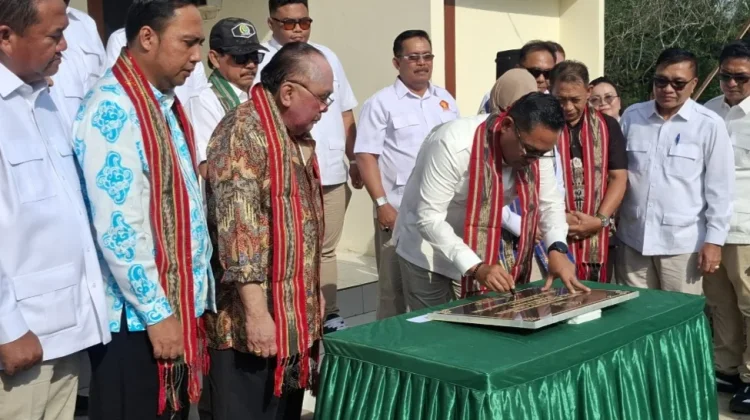 Resmikan Kantor Permanen, Seno Aji: Jadi Sejarah Baru Bagi Gerindra Kubar