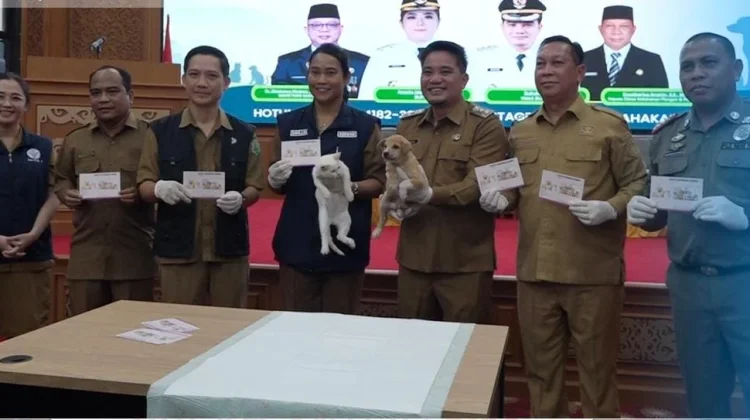 Mahulu Targetkan Vaksinasi Rabies Hewan Capai Tujuh Puluh Persen